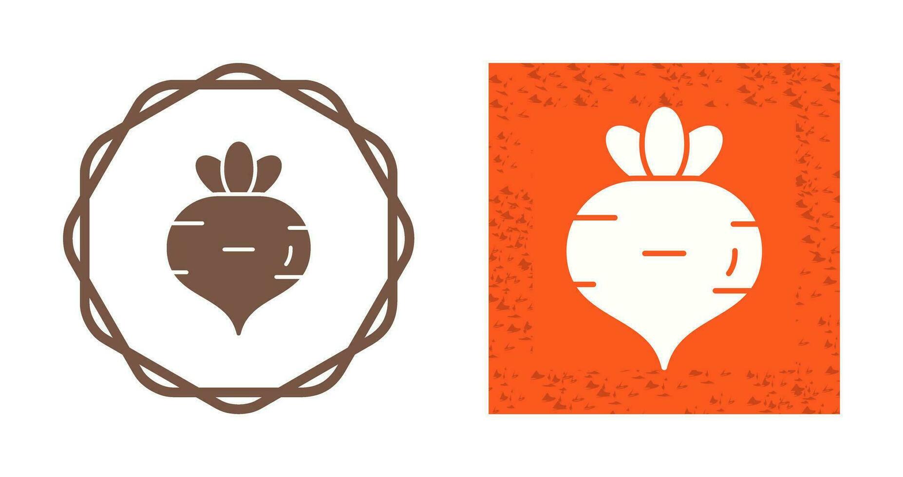 Turnip Vector Icon