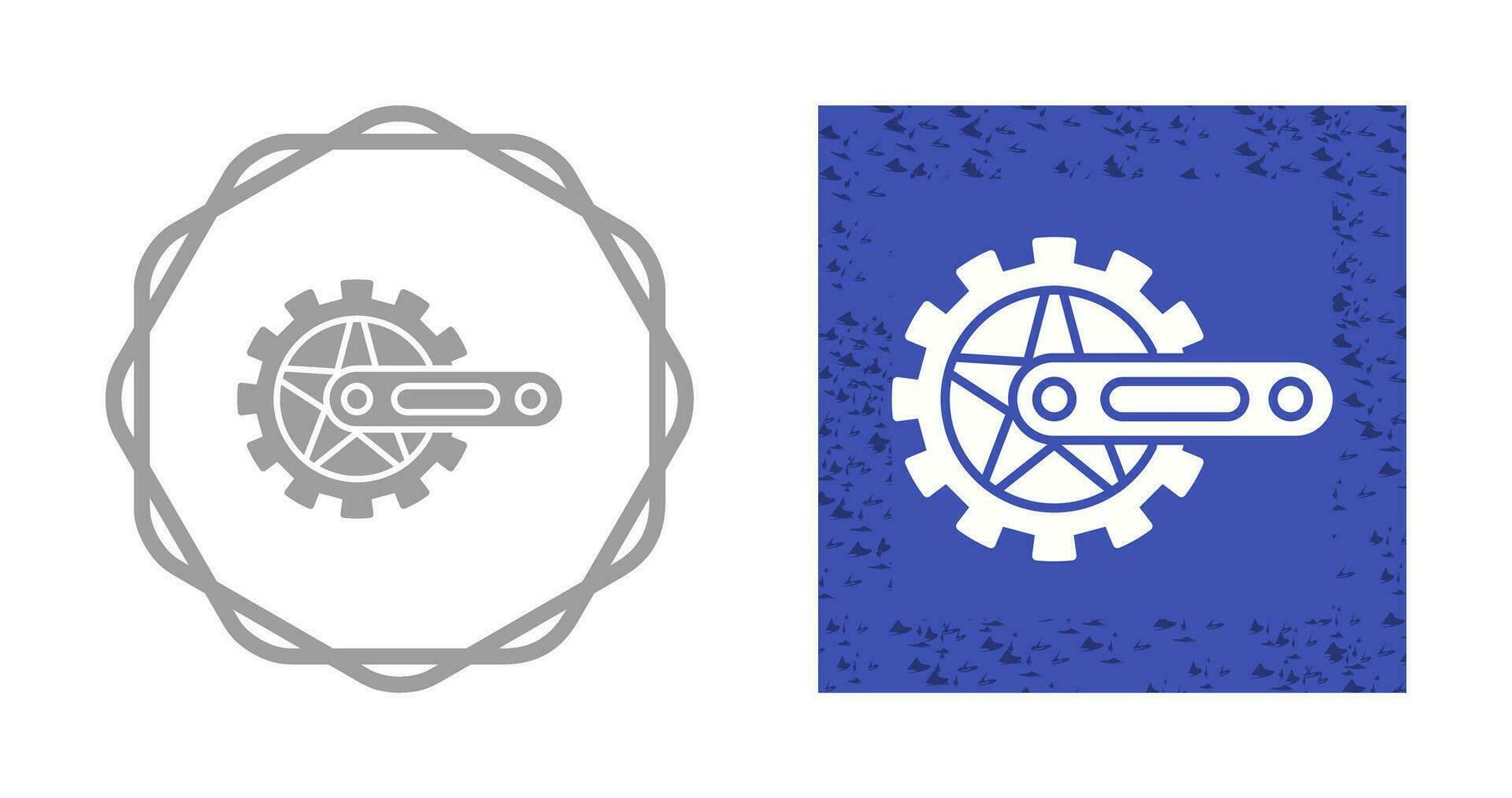 Crankset Vector Icon