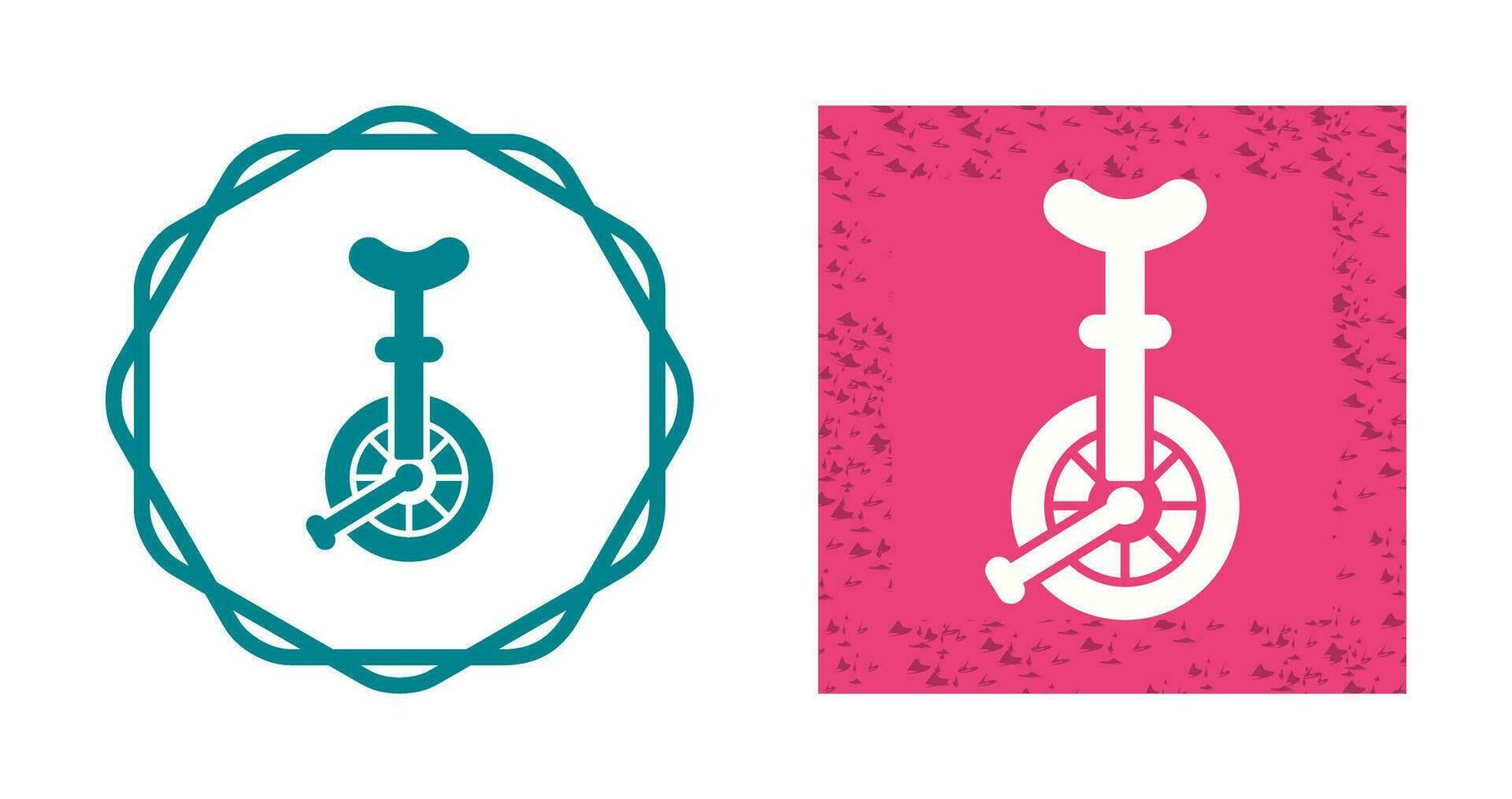 Unicycle Vector Icon