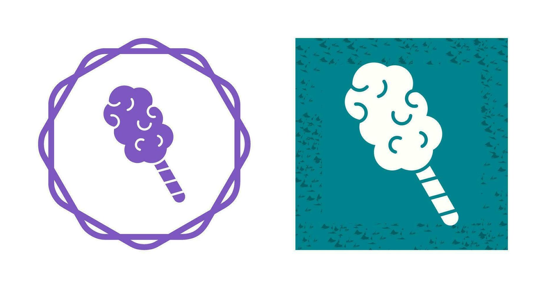 Cotton Candy Vector Icon