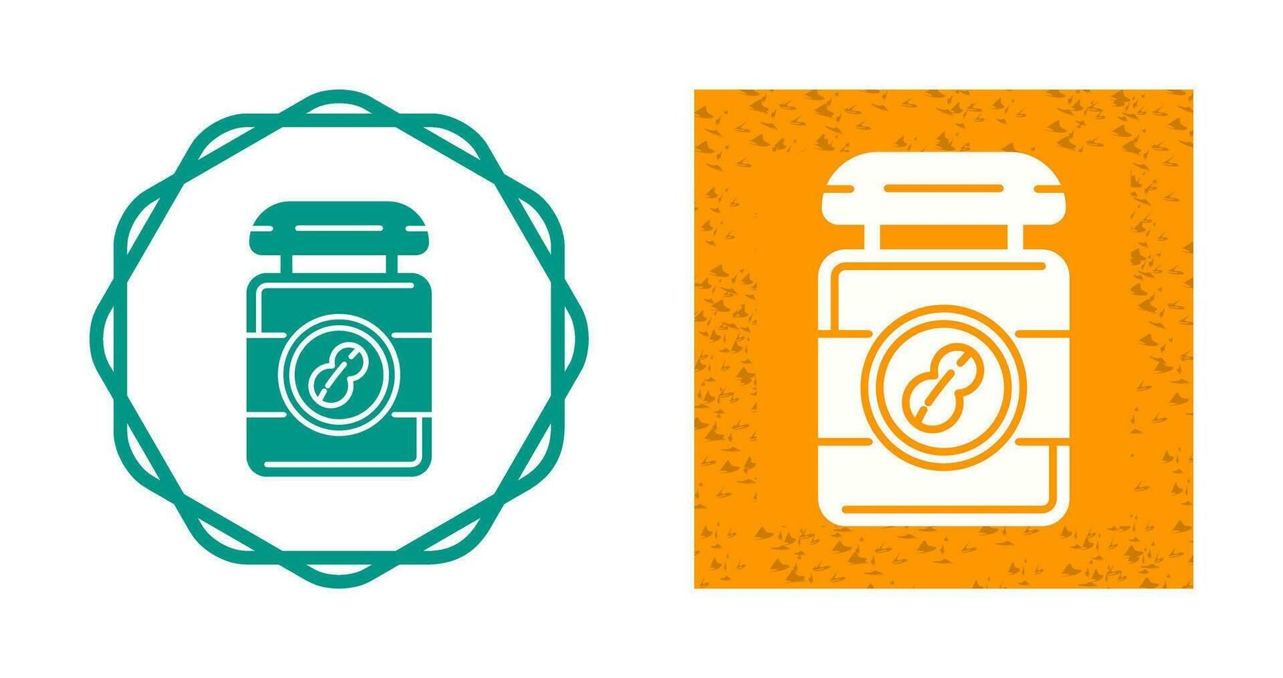 Peanut Butter Vector Icon