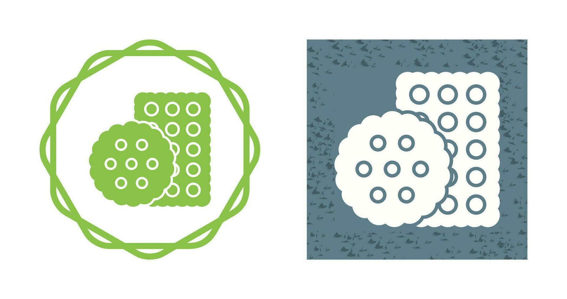 Biscuit Vector Icon