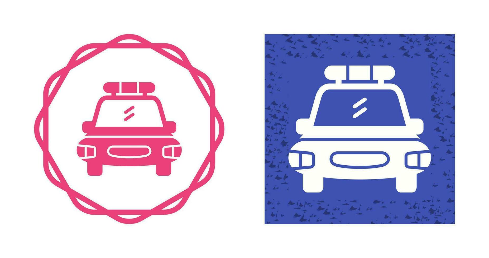 Police Car Vector Icon