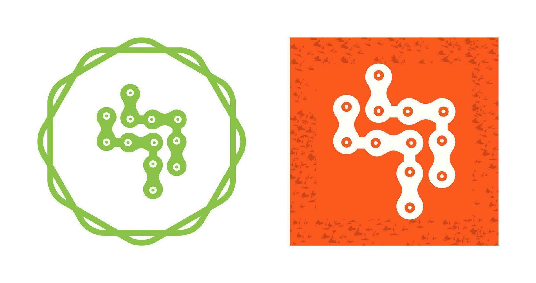 Cycle Chain Vector Icon
