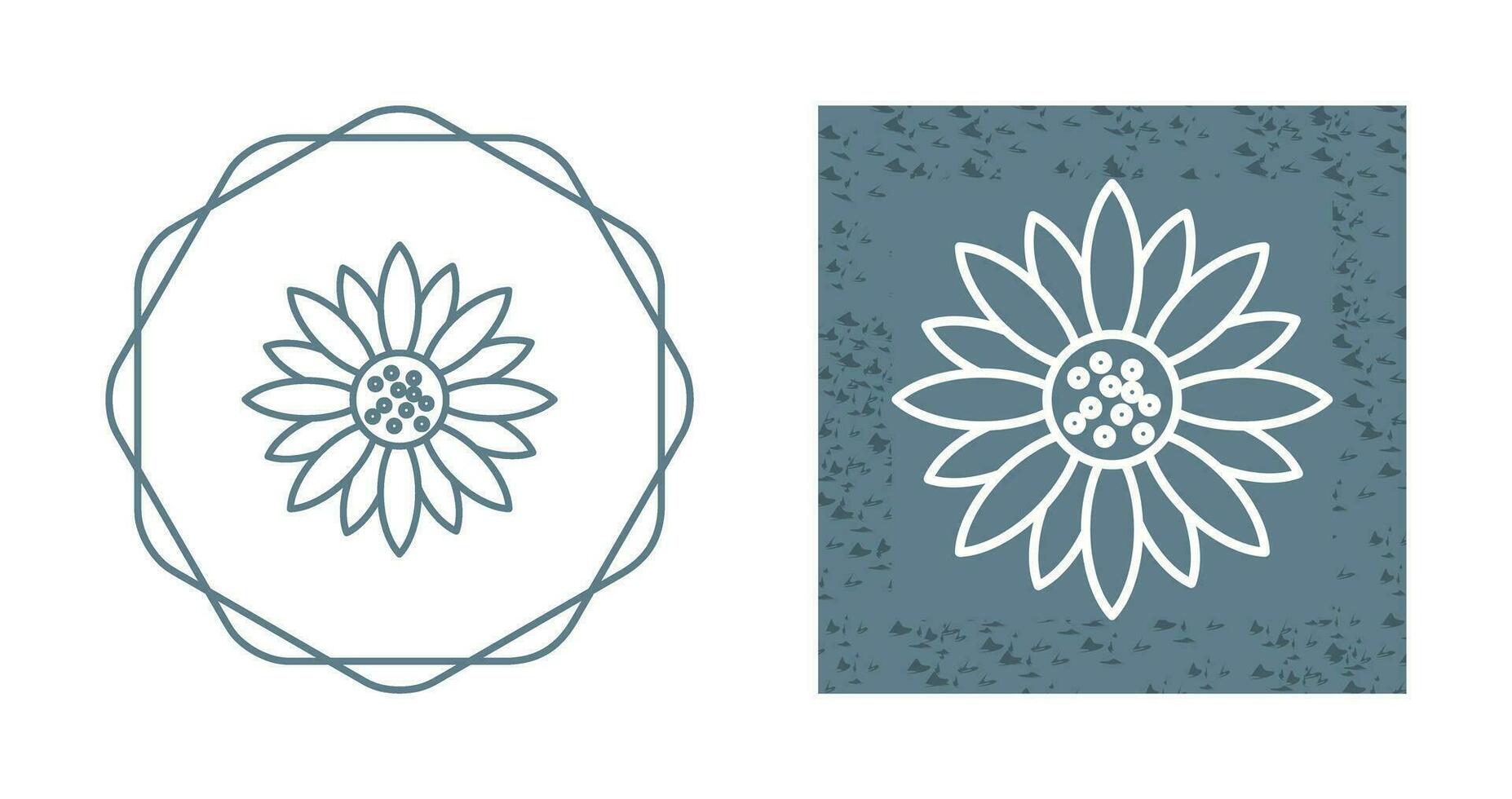 Sunflower Vector Icon