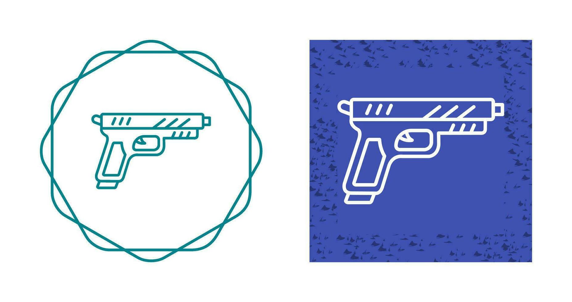 icono de vector de pistola