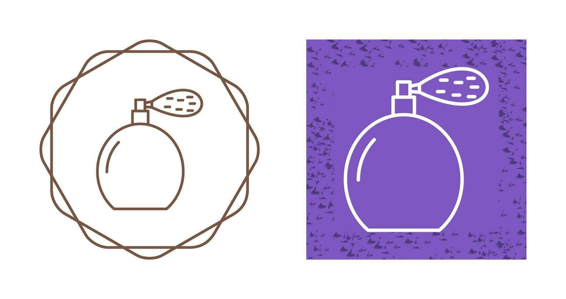 Perfume Bottle Vector Icon