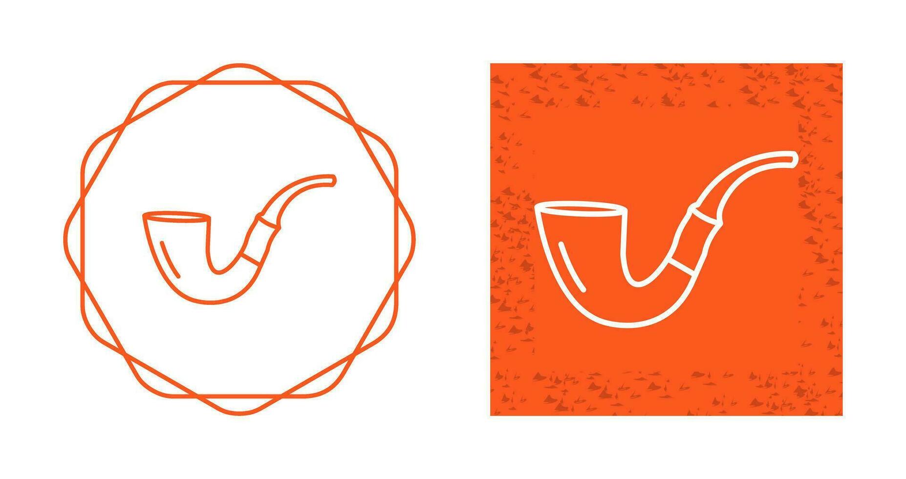 Cigar Pipe Vector Icon