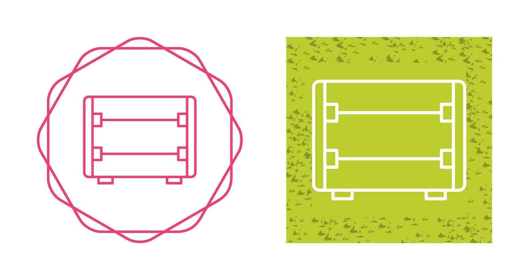 Carbon Heater Vector Icon
