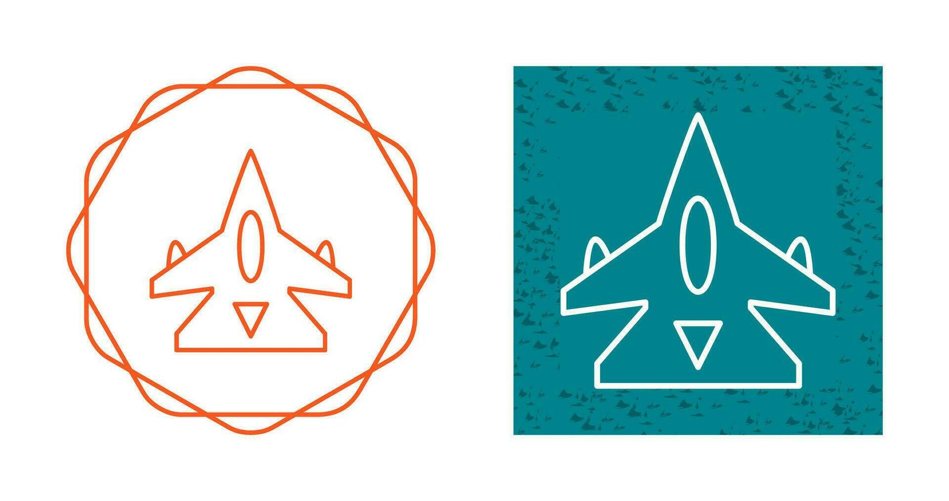 Fighter Jet Vector Icon