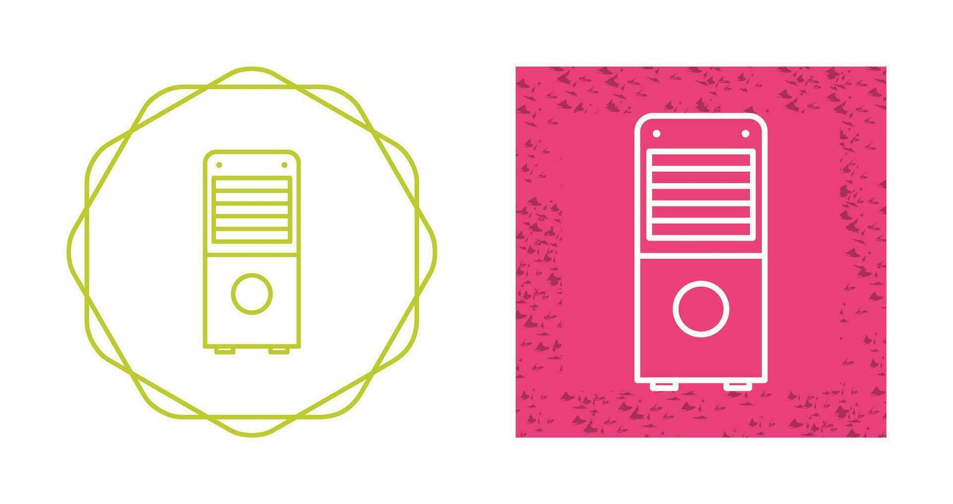 Air Dehumidifier Vector Icon