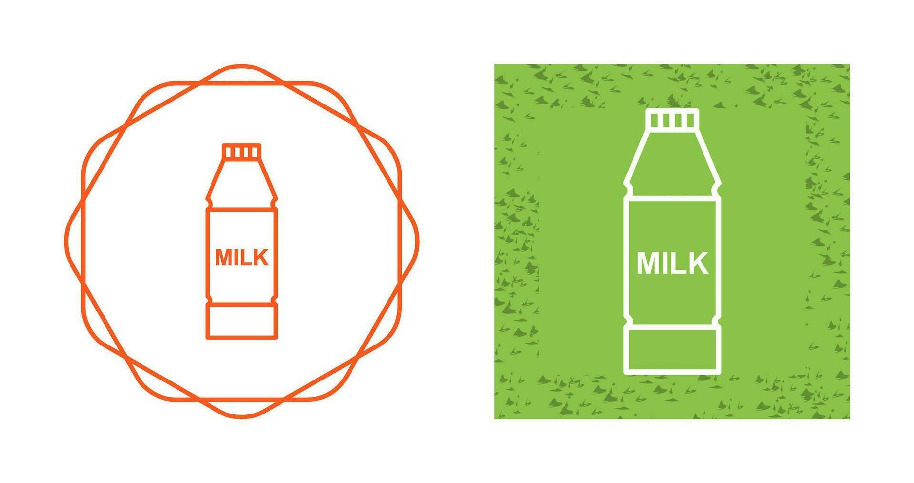 Milk Bottle Vector Icon