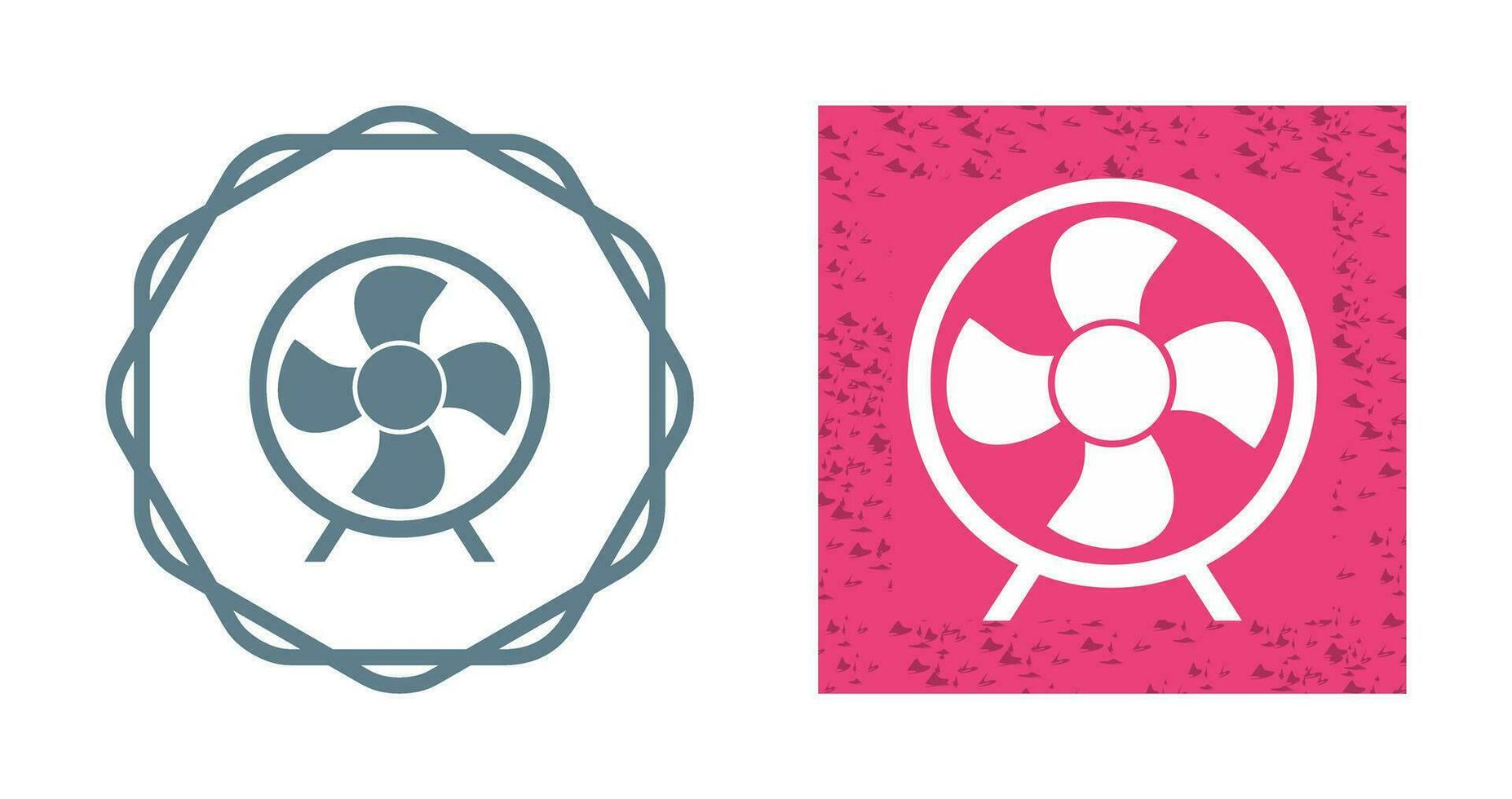 Electric Fan Vector Icon