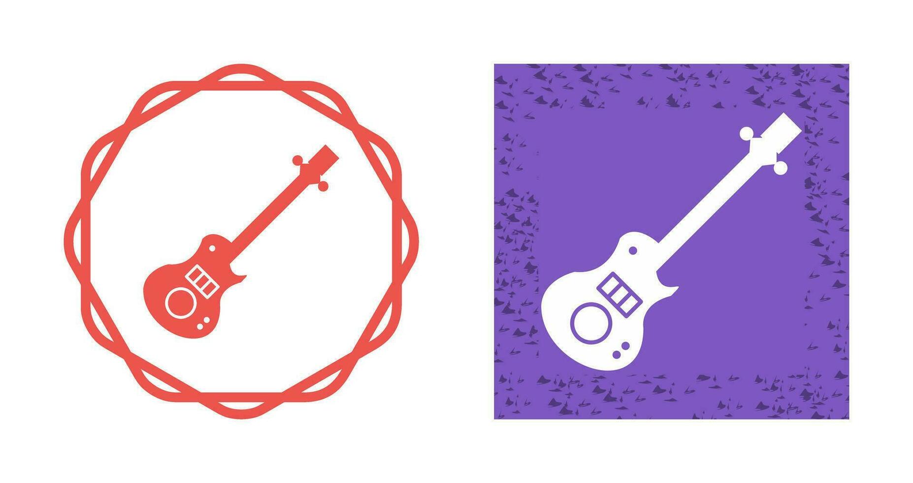 Electric Guitar Vector Icon