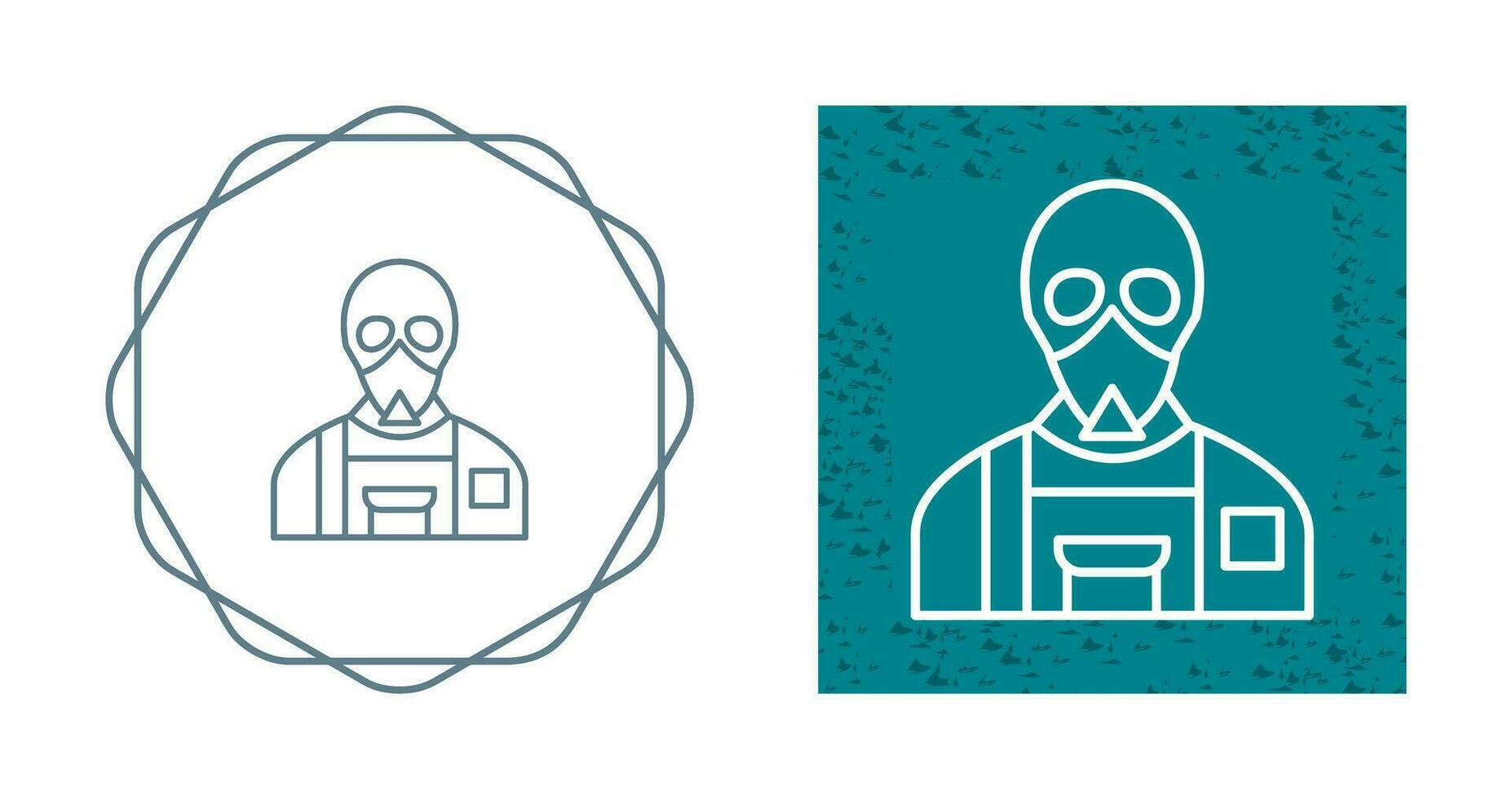 Gas Mask Vector Icon