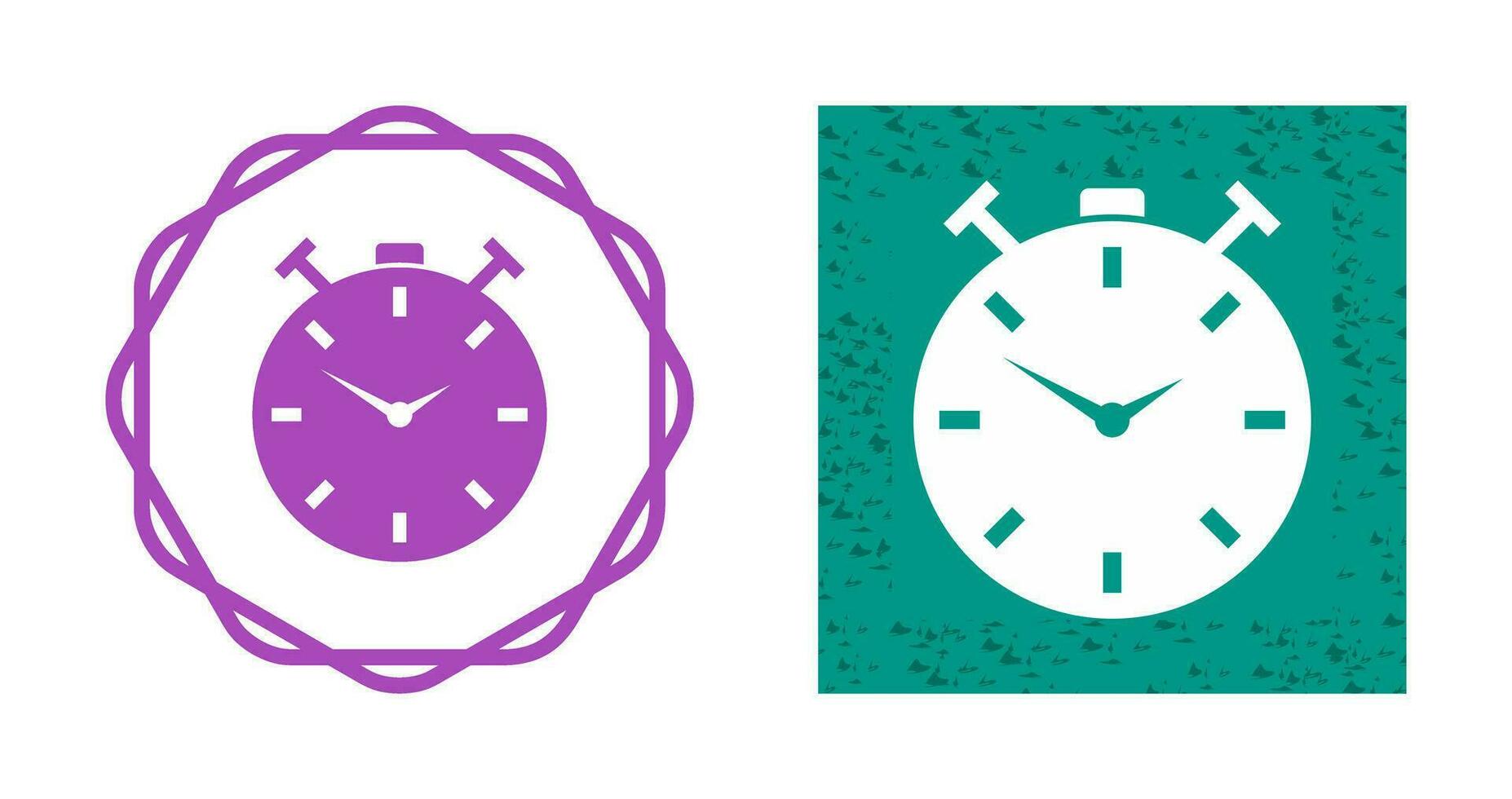 icono de vector de reloj