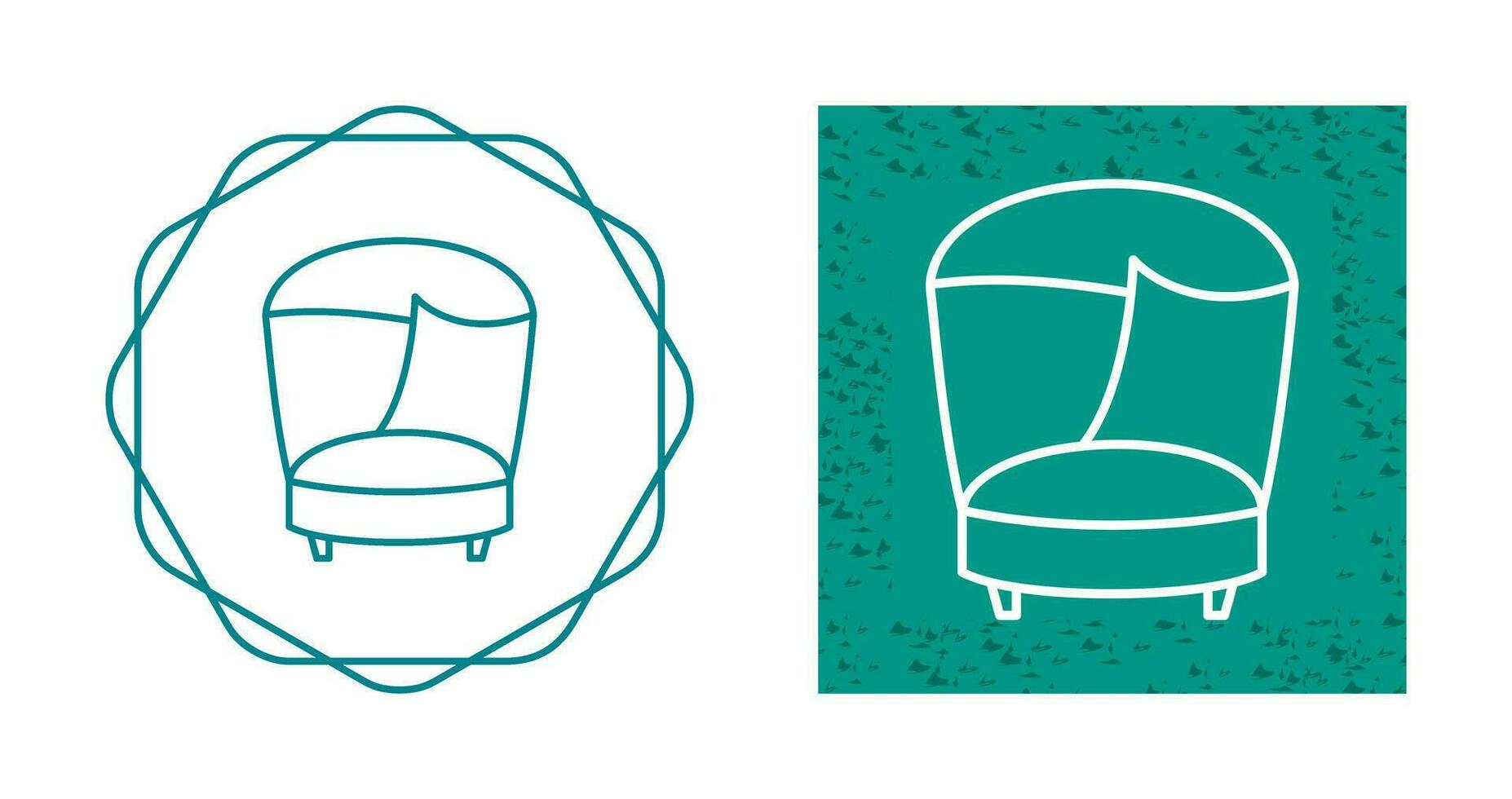 Stylish Chair Vector Icon