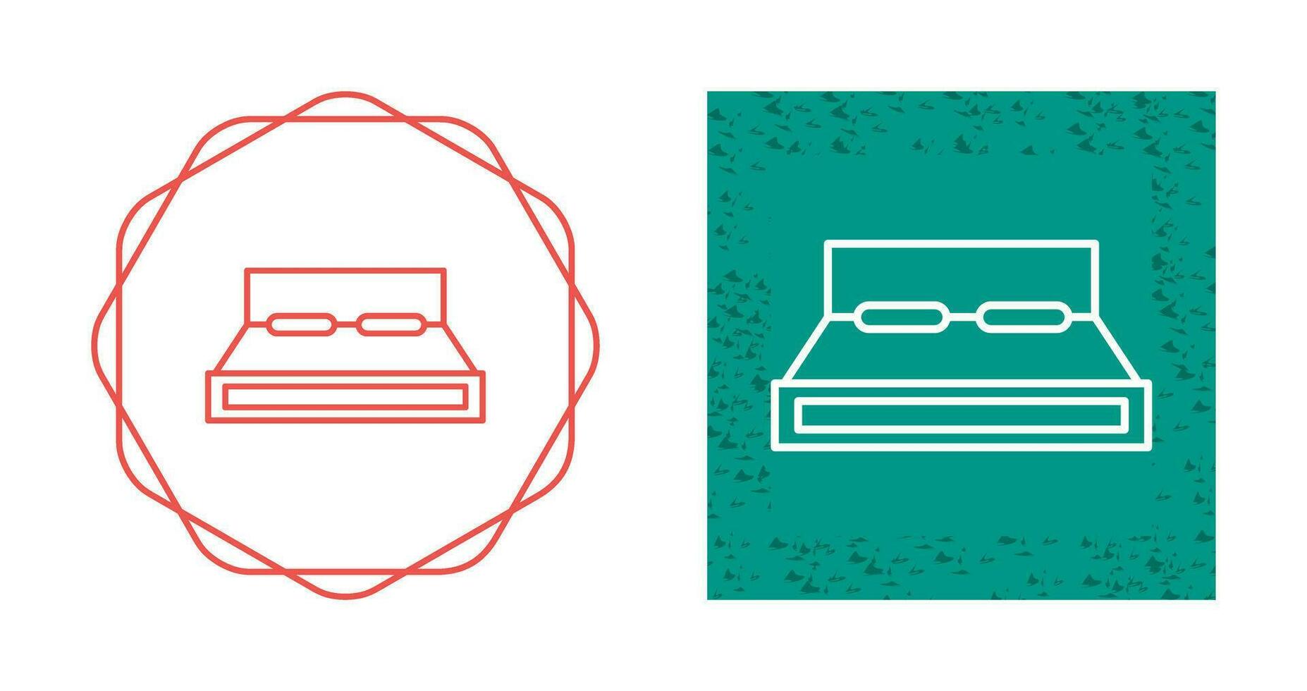 Double Bed Vector Icon