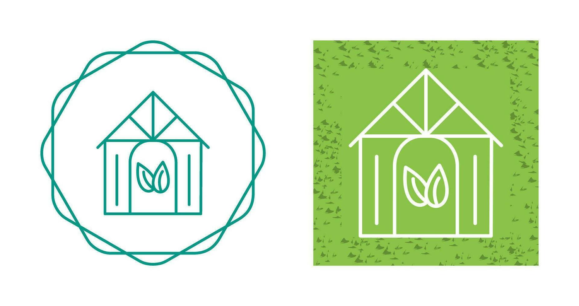 Eco friendly Building Vector Icon