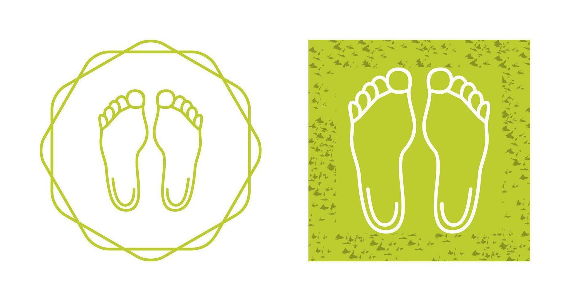 Feet Vector Icon