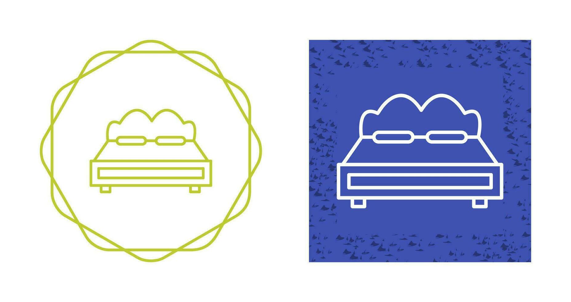 Double Bed Vector Icon