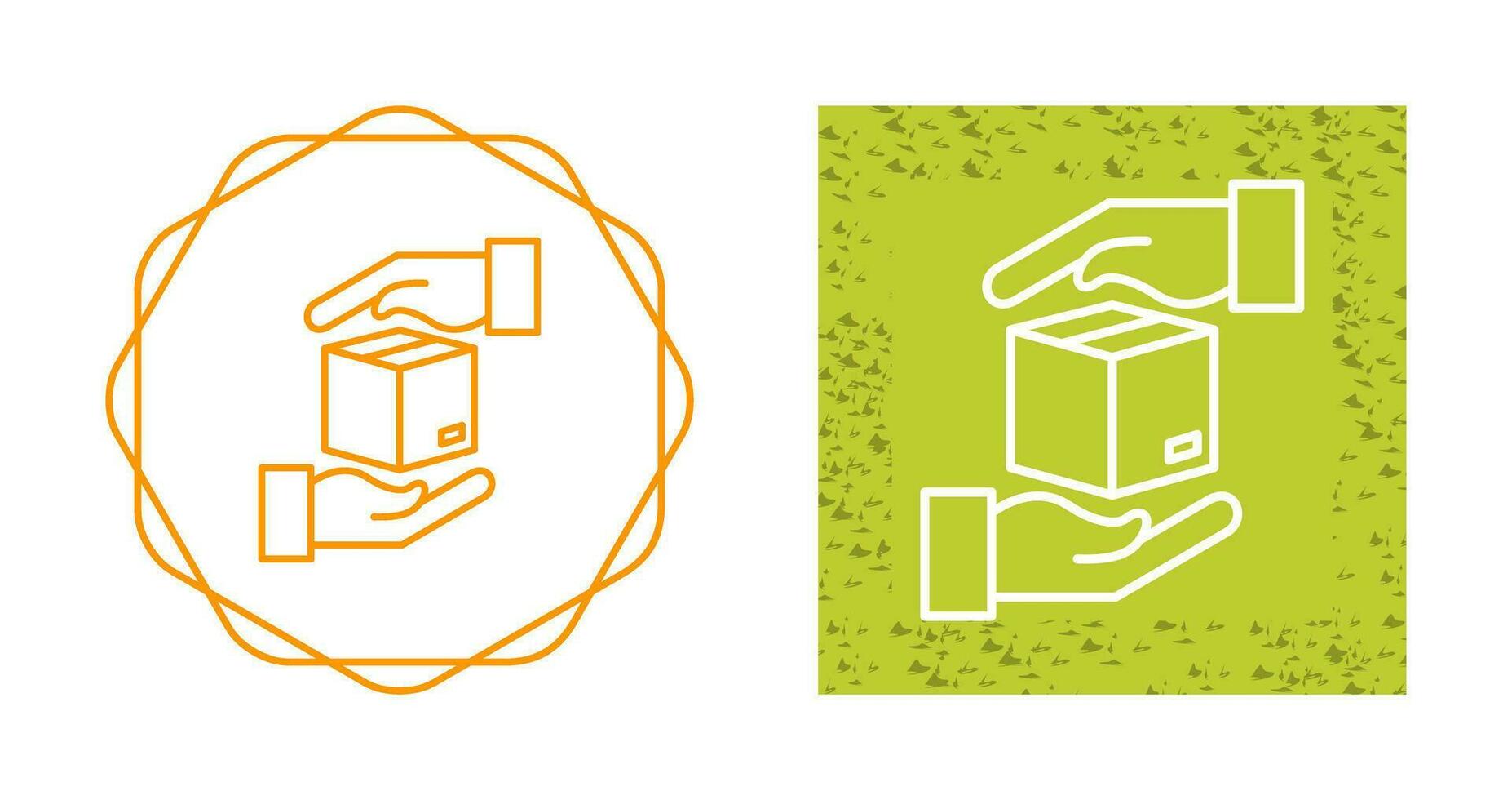 Receive Package Vector Icon