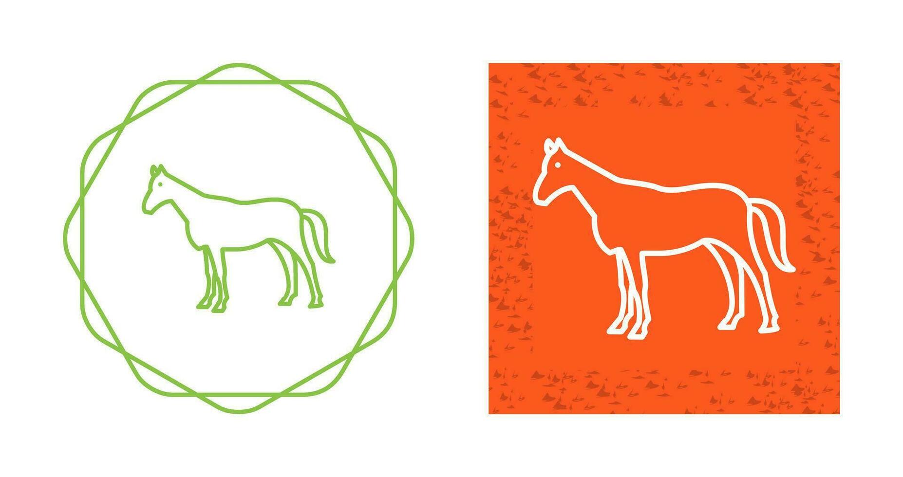 icono de vector de caballo