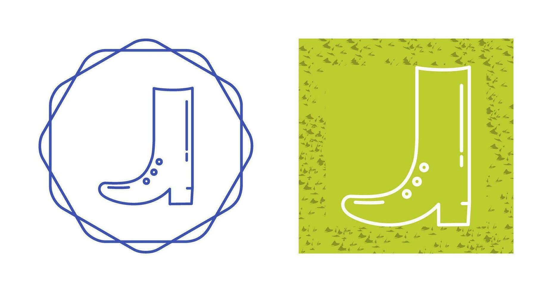 Cowboy Boot Vector Icon