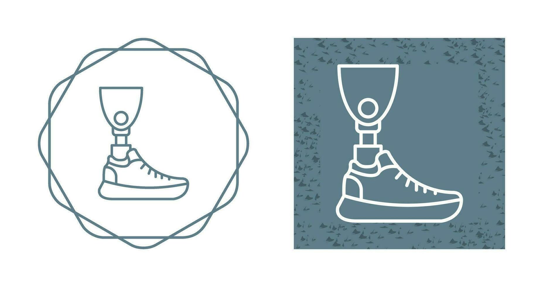 Prosthesis Vector Icon