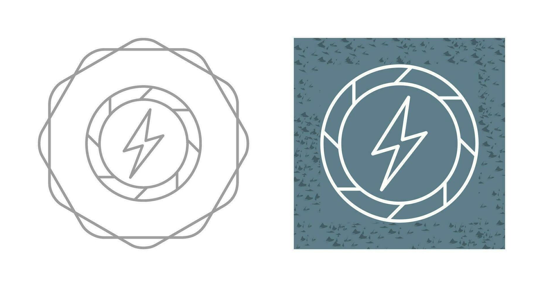 Electric Current Vector Icon