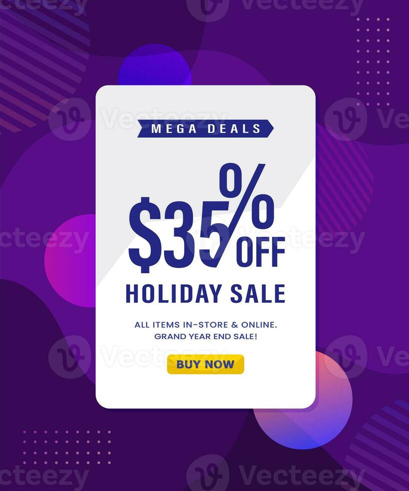 Sale banner template design for online shopping, discount, special offer, vector illustration photo