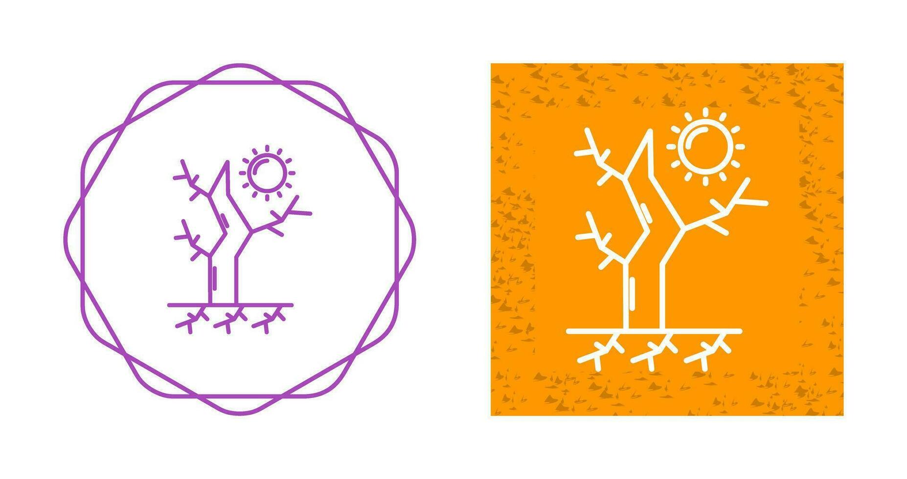 Drought Vector Icon