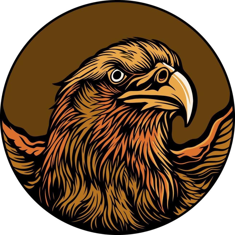 Ilustración de vector de águila