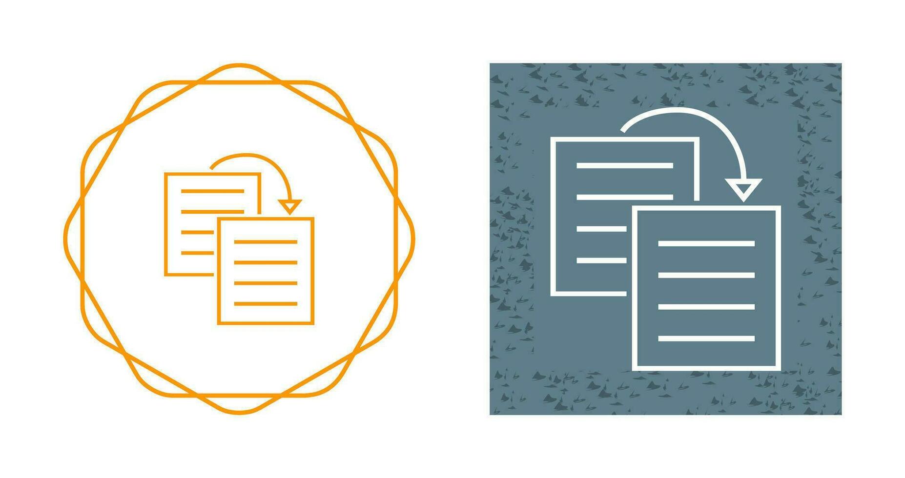 Duplicate Content Vector Icon