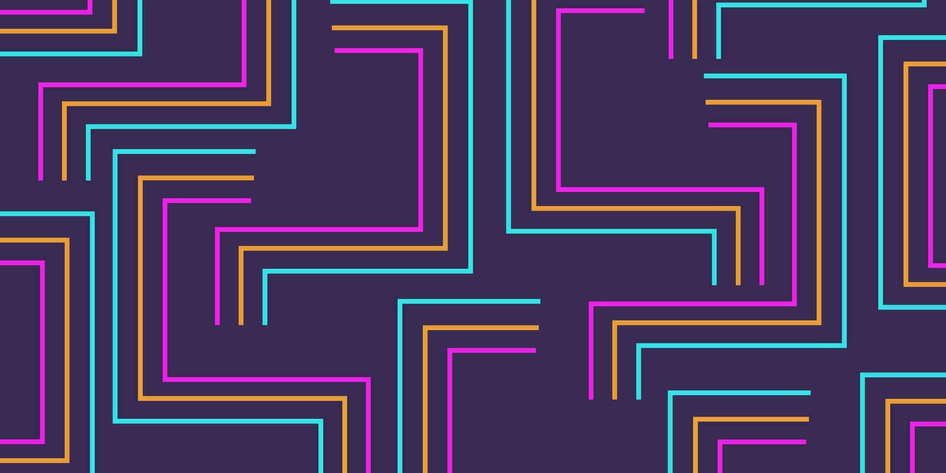 Abstract line panel technology vector