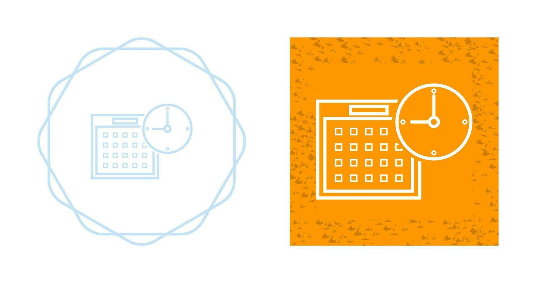 Time Planning Vector Icon
