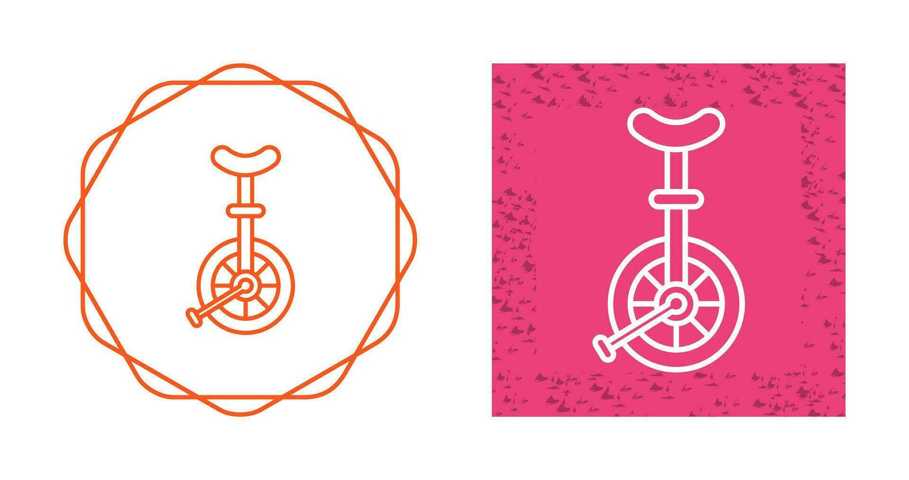 Unicycle Vector Icon