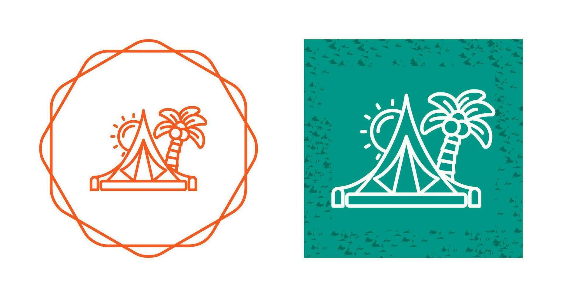 Tent Vector Icon