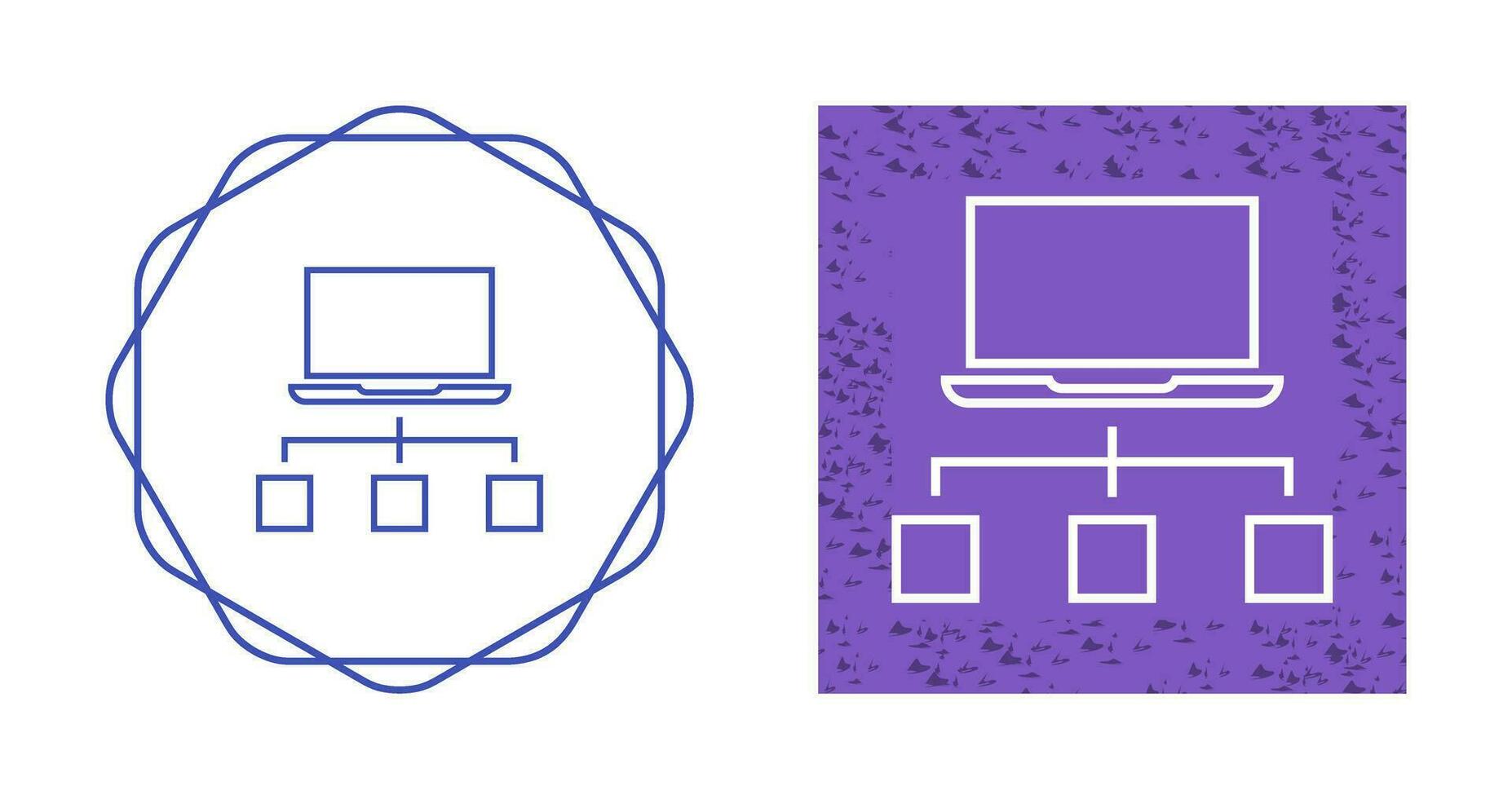 System Connection Vector Icon