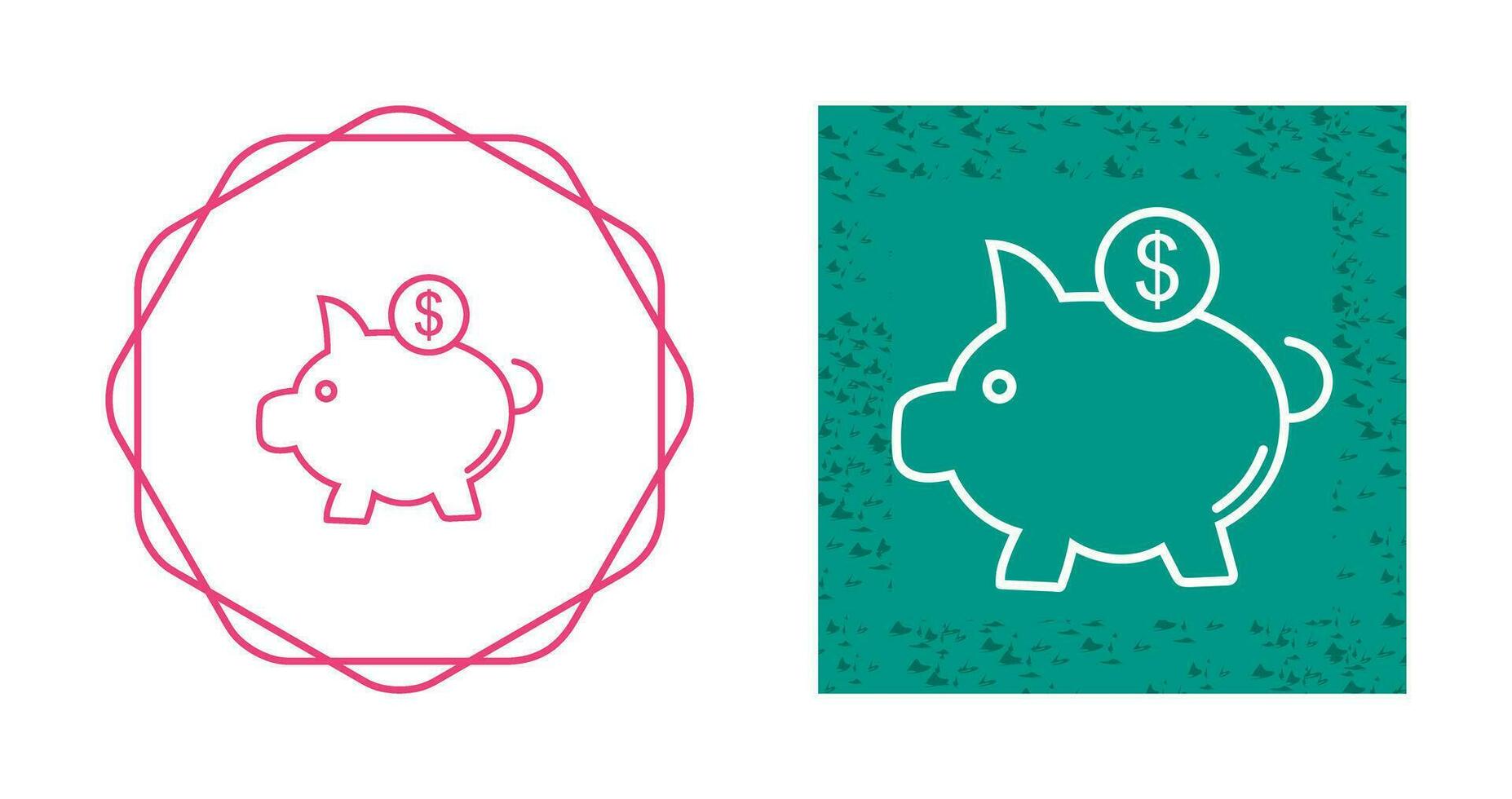 Piggy Saving Vector Icon