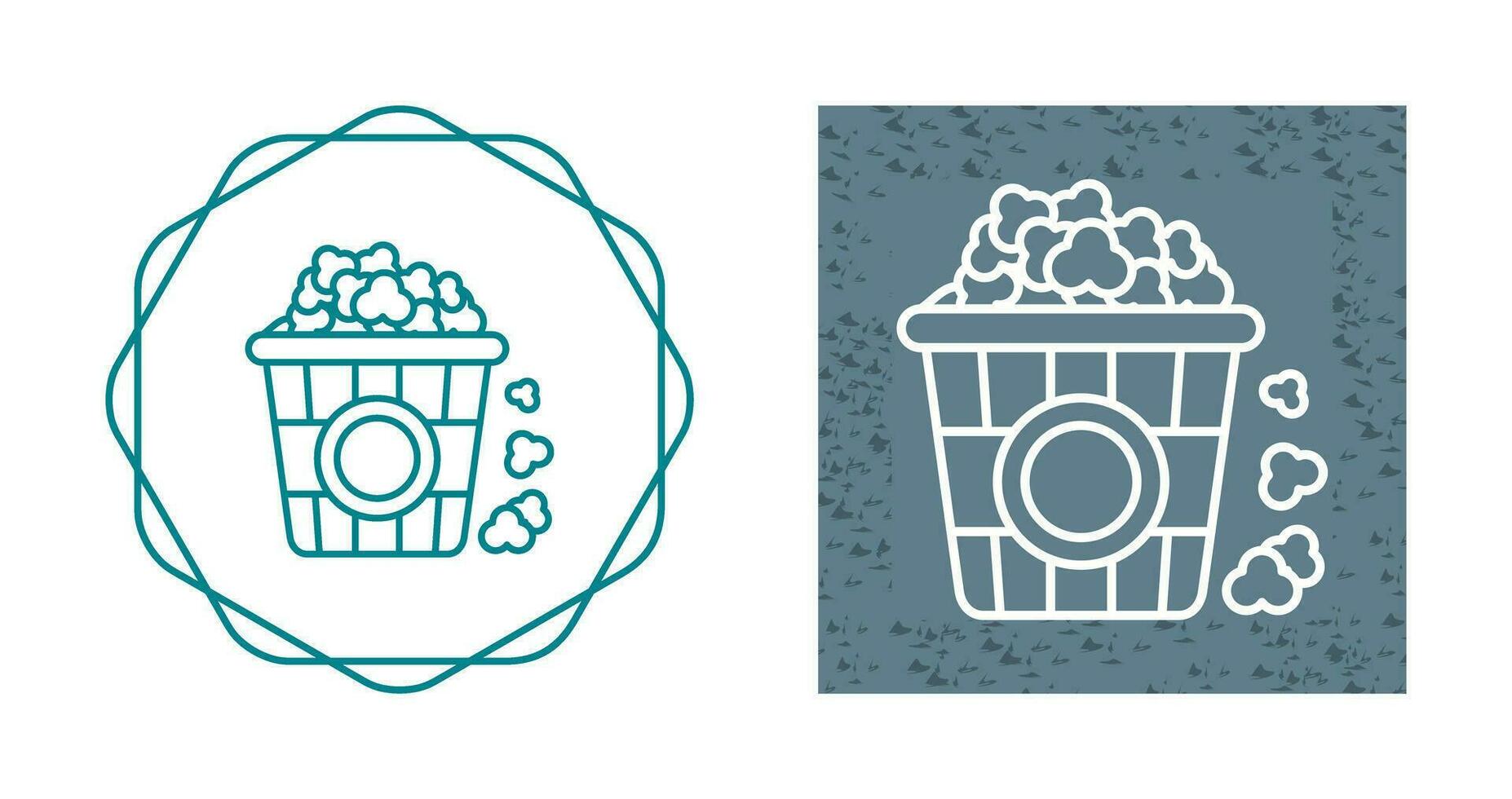 Popcorn Vector Icon