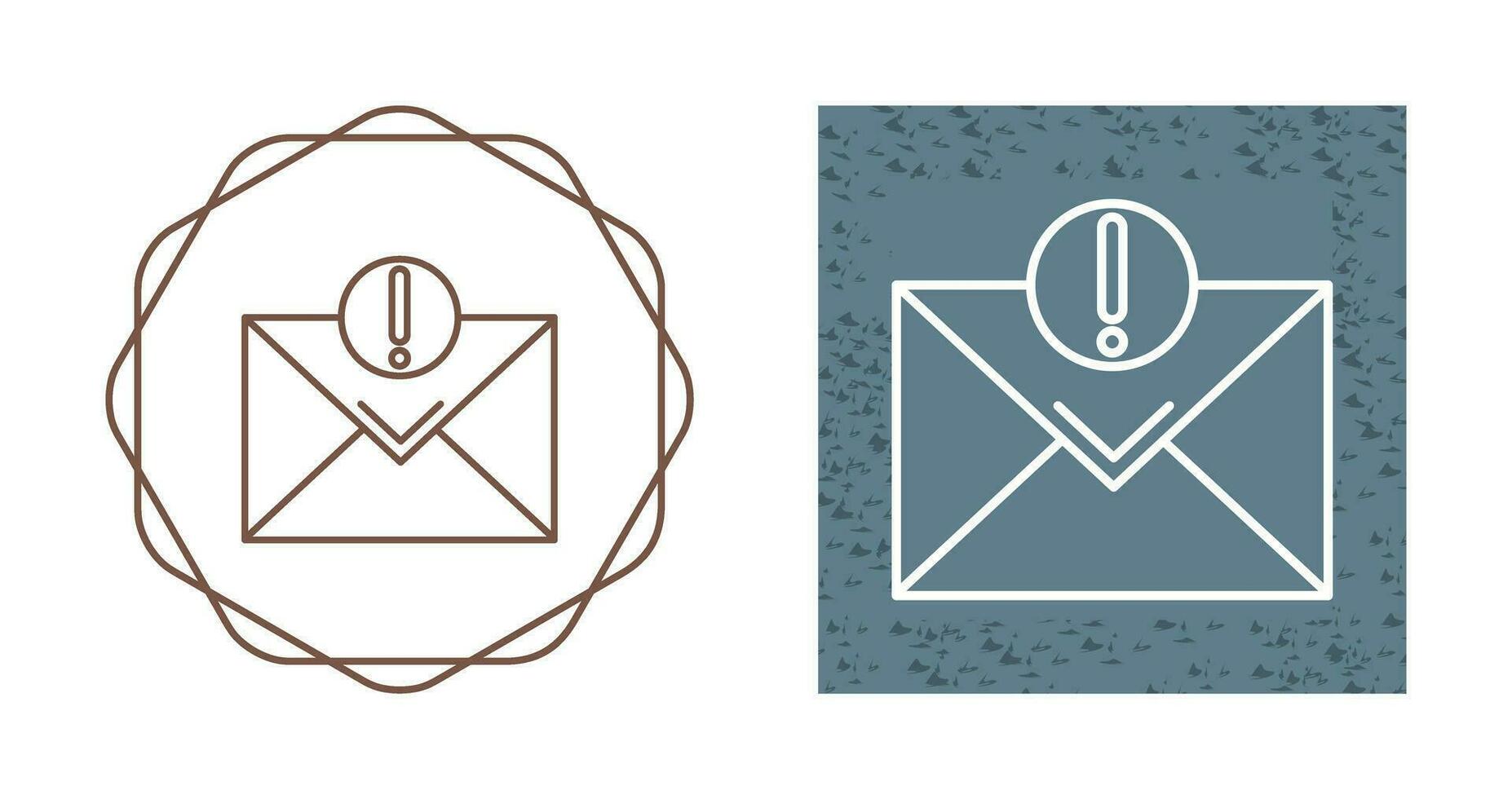 Urgent Mail Vector Icon