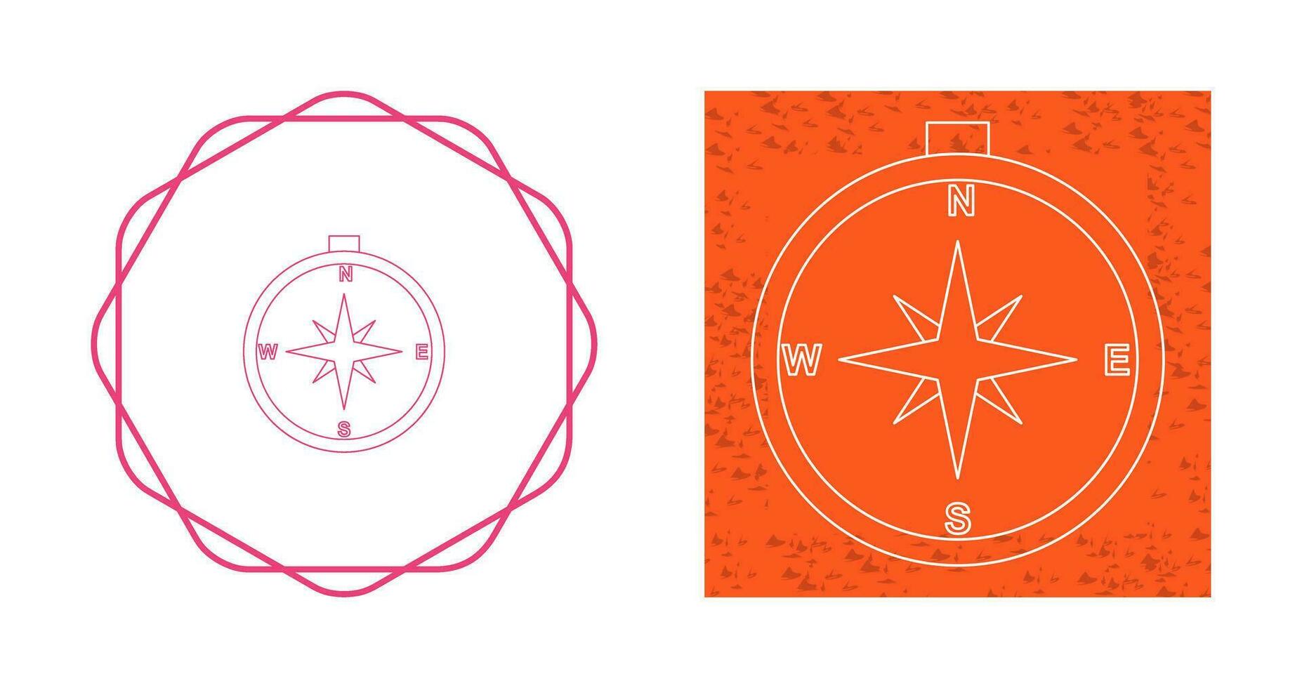 Compass Vector Icon