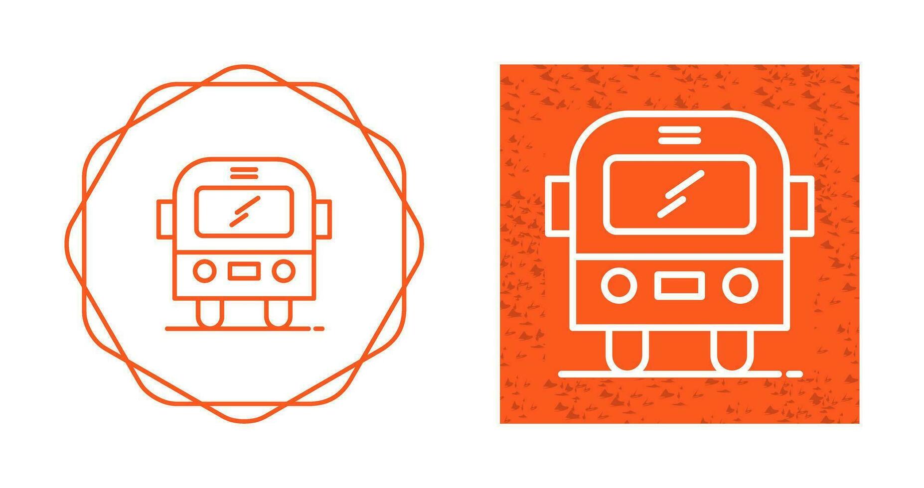 School Bus Vector Icon
