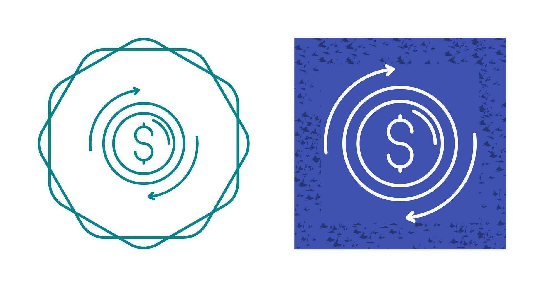 icono de vector de intercambio