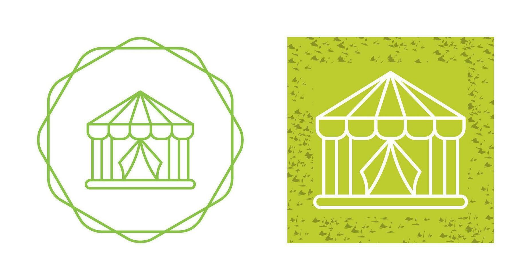 Circus Tent Vector Icon
