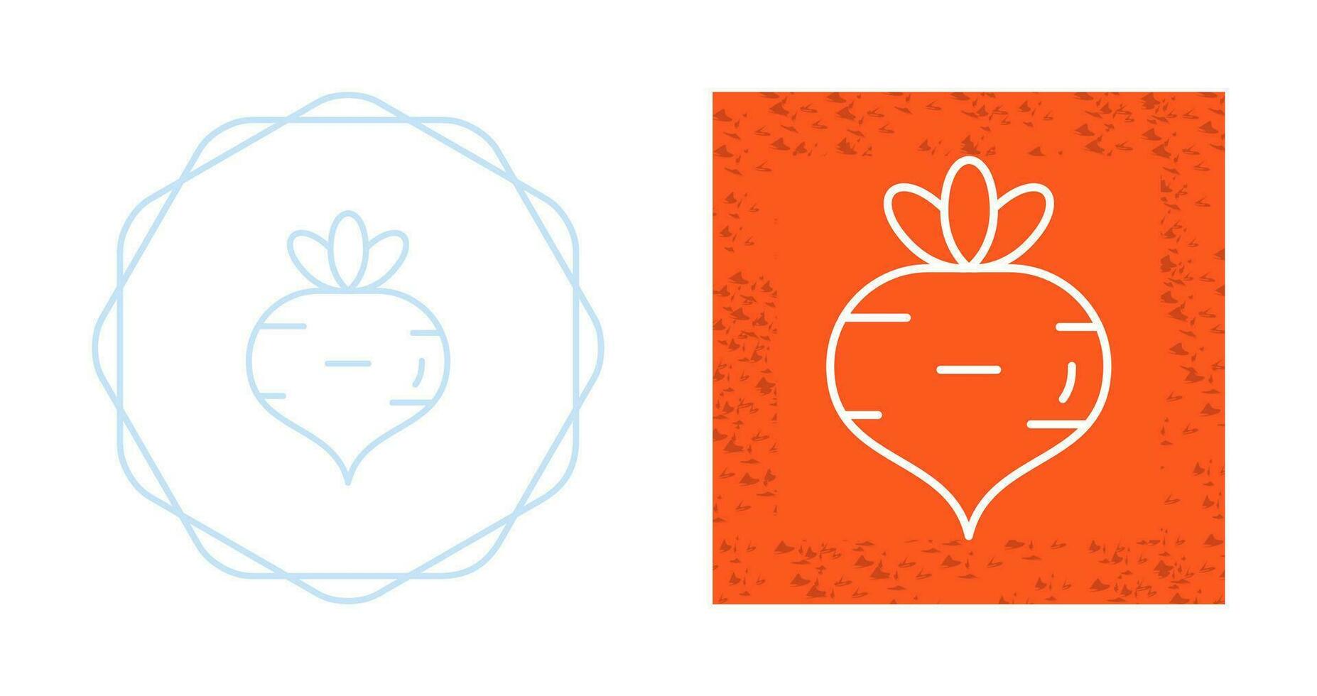 Turnip Vector Icon