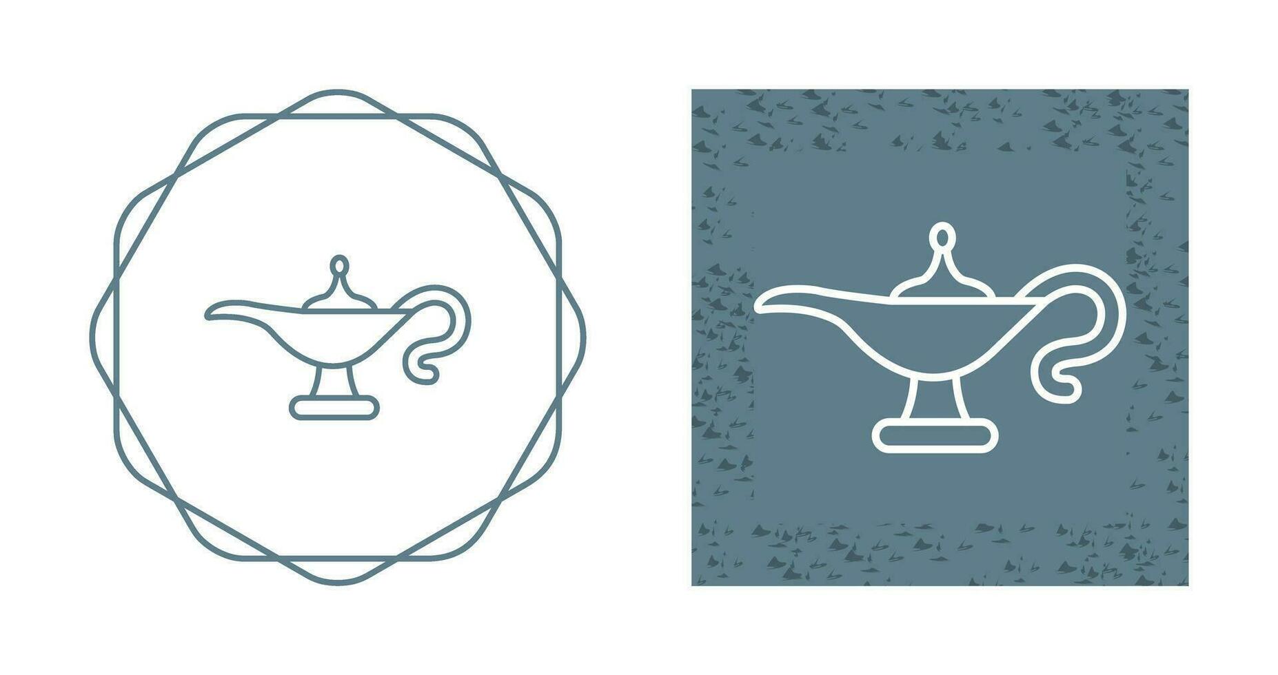 Genie Lamp Vector Icon