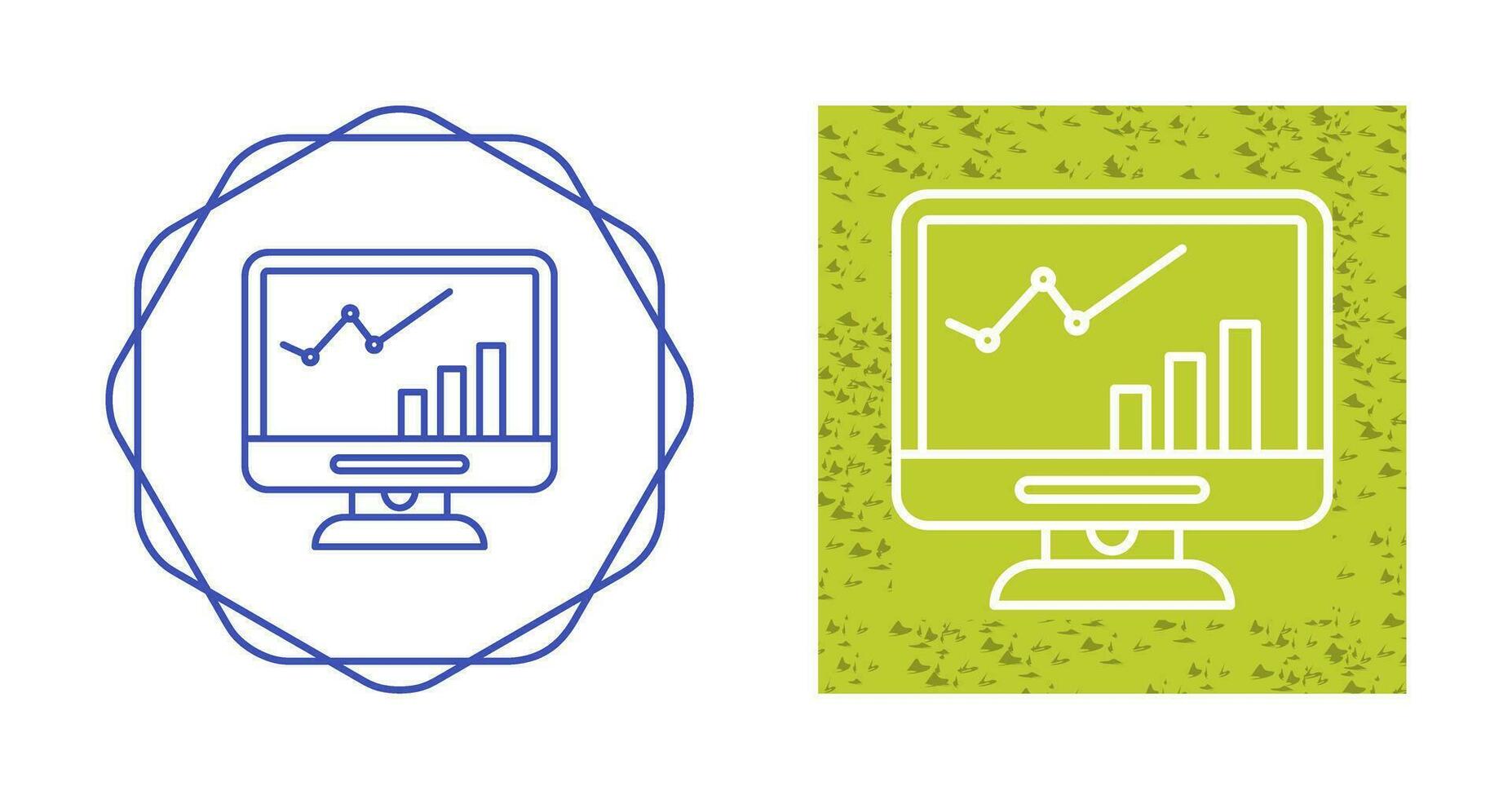 Lcd Growth Vector Icon