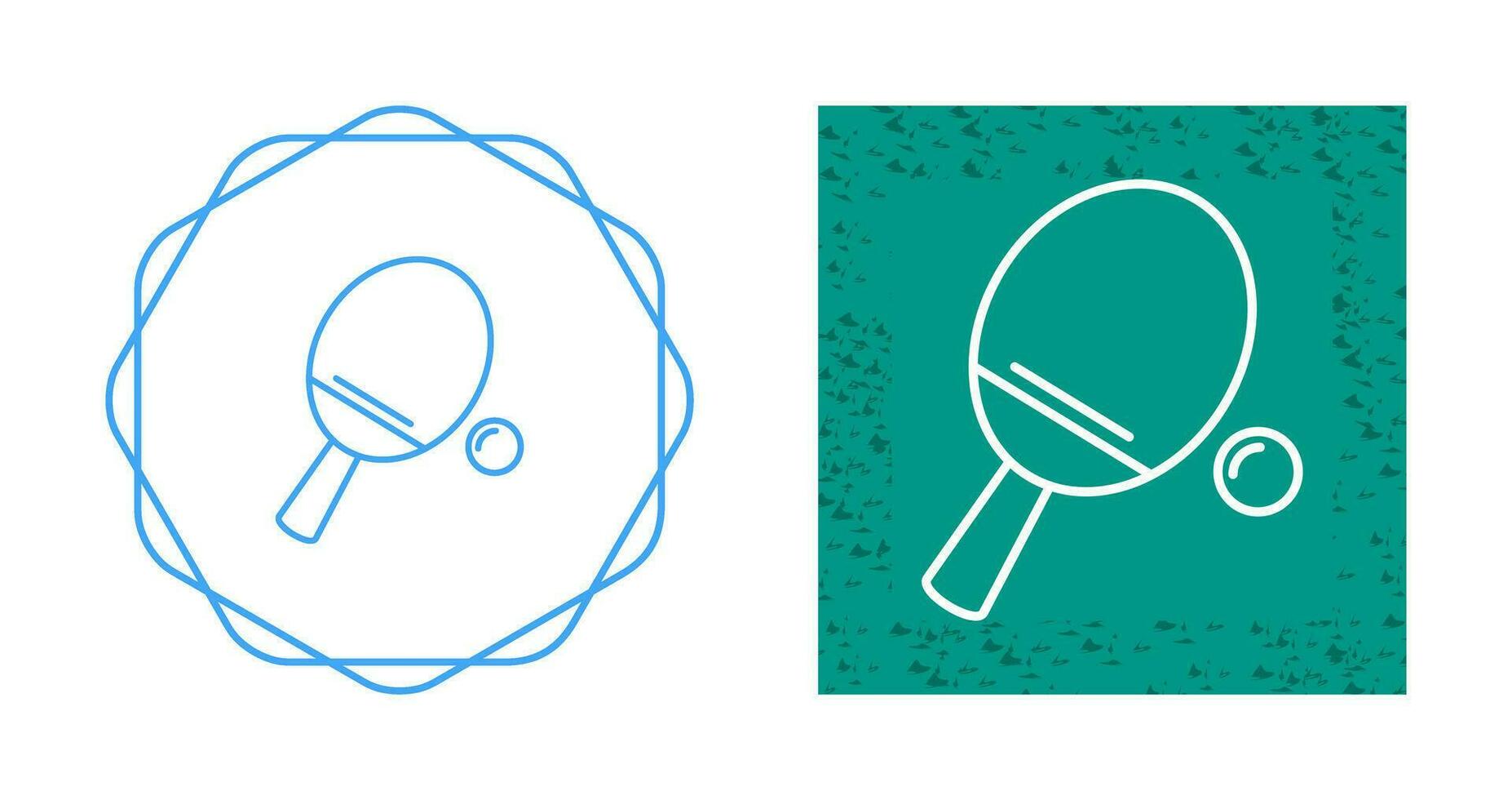 Table Tennis Vector Icon
